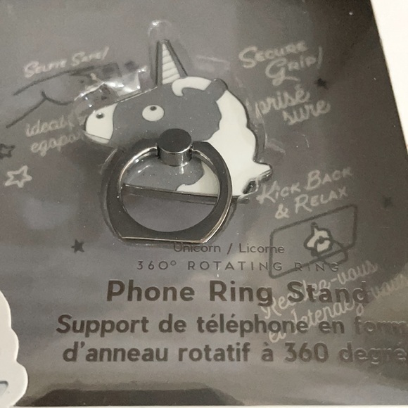 NWT Unicorn Phone Ring Stand IFAB Cure Gifts Accessories New - Picture 2 of 4